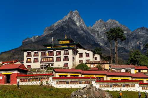 Thyangboche Monastery, Khumbu region - <i>Photo: Lachlan Gardiner</i>
