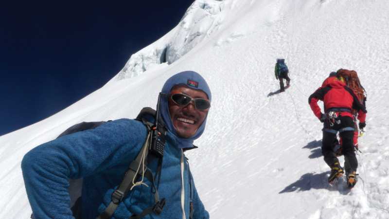 One of our strong climbing sherpas, Lhakpa Tamang | Warren Townsden