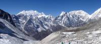 Views across to the Annapurna mountain range from Larkya La Pass | Paul Harrison
