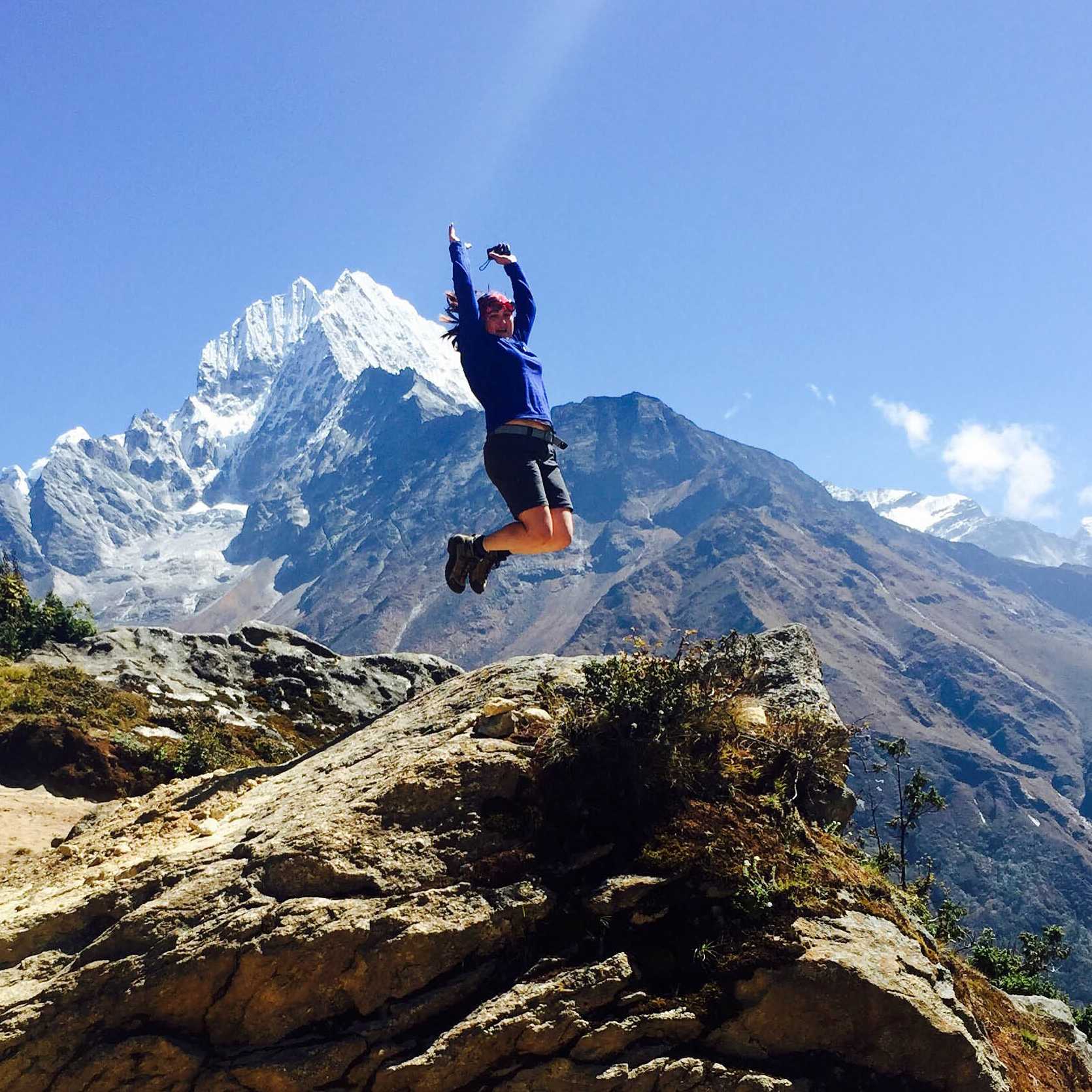 High up at Namche Bazaar | Melissa Nakhle