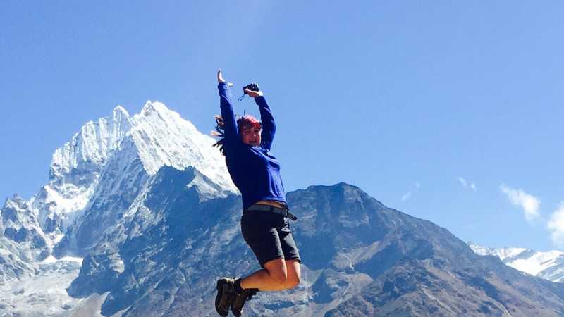 High up at Namche Bazaar | Melissa Nakhle