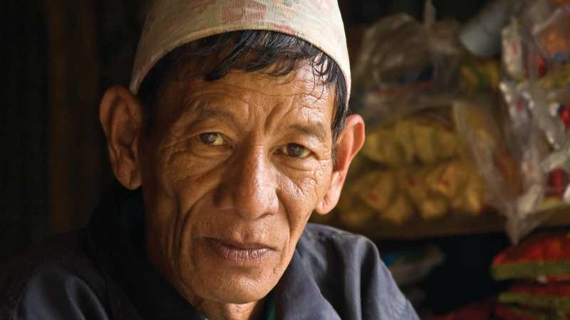 Local man in the Annapurna region | Peter Walton