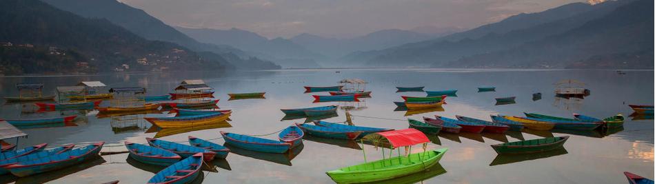 Chilling out on Phewa Lake, Pokhara -  Photo: Timothy Starkey