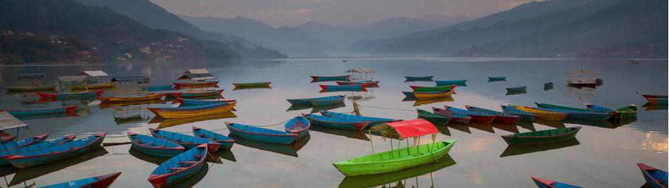 Chilling out on Phewa Lake, Pokhara -  Photo: Timothy Starkey