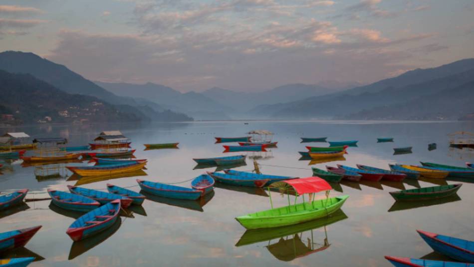 Chilling out on Phewa Lake, Pokhara | Timothy Starkey