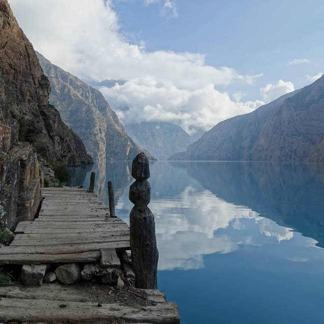 Phoksundo Lake in Upper Dolpo | Bill Quinlan