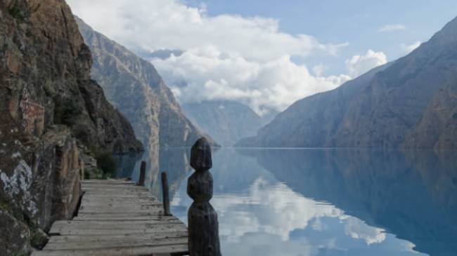 Phoksundo Lake in Upper Dolpo | Bill Quinlan