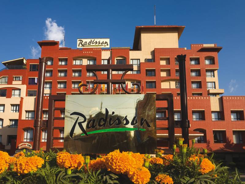 Our groups stay at the comfortable Radisson Hotel when in Kathmandu | Peter Walton