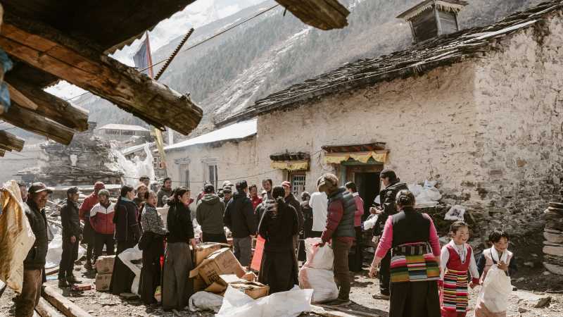 Samagaun village, Manaslu Circuit | Eloise Weston