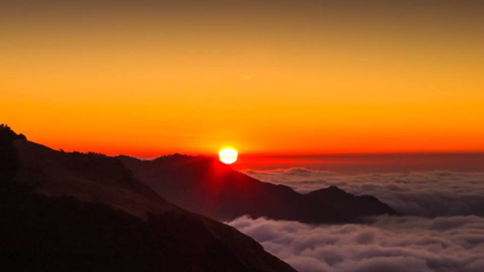 Sunrise over the Annapurnas