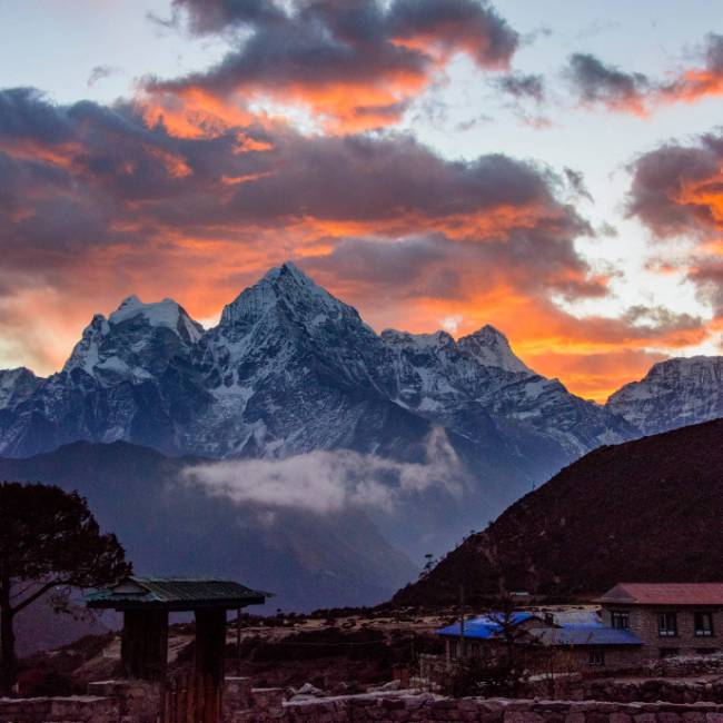 Sunrise from Thame lodge | Walter Wagner