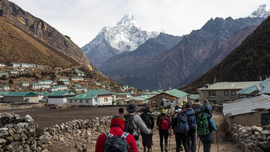 Trekking through sherpa villages | Kelvin Law