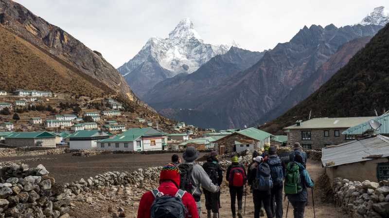 Trekking through sherpa villages - Sir Edmund Hillary Foundation Celebration Trek - 11 days, Nepal