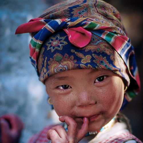 Village girl in Nepal
