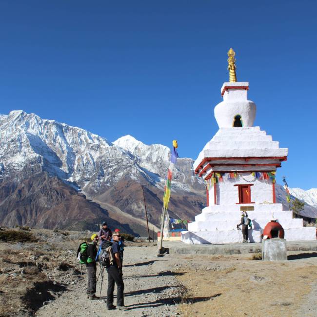 The Annapurna Circuit has a strong Buddhist influence