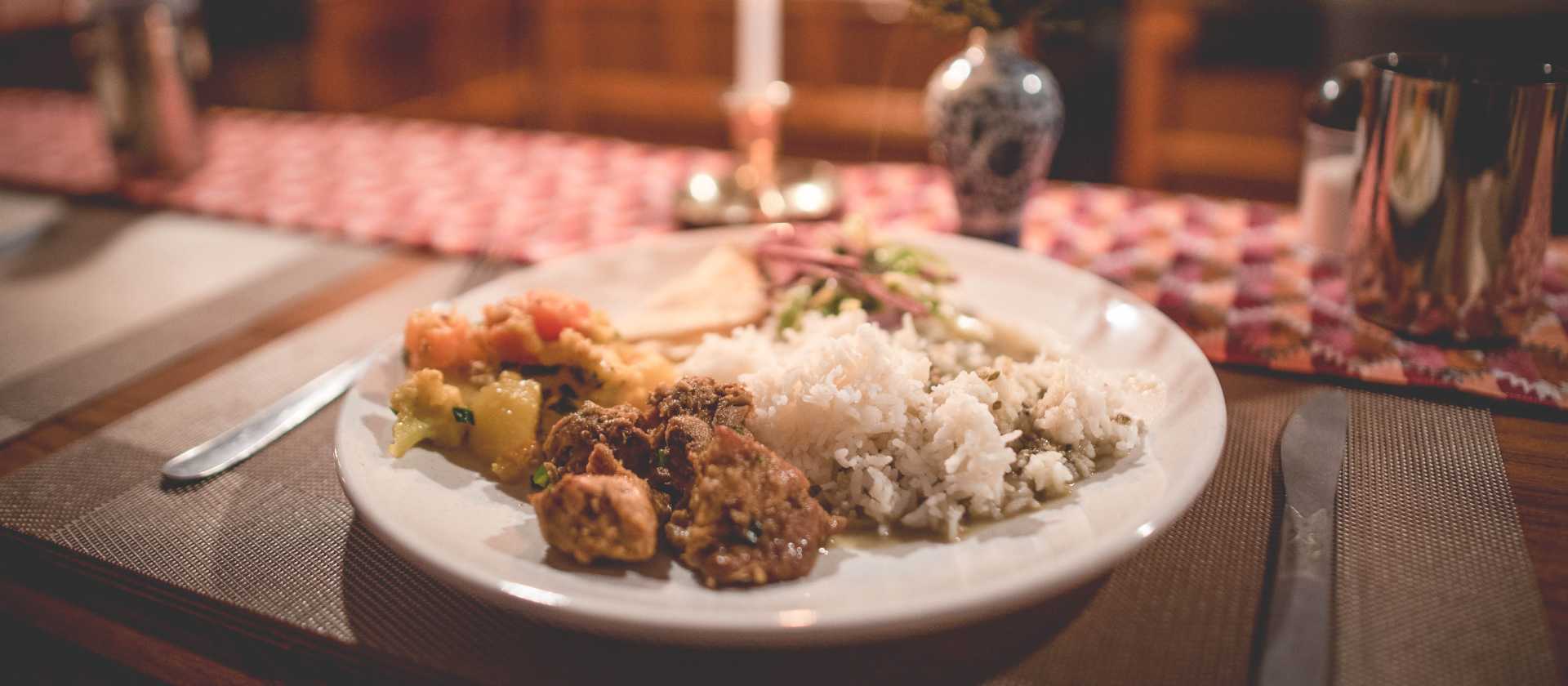 Enjoy delicious, hearty meals prepared by our cooks | Tim Charody