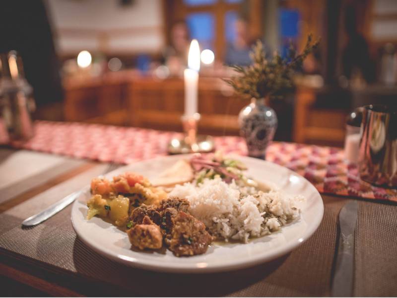 Enjoy delicious, hearty meals prepared by our cooks | Tim Charody