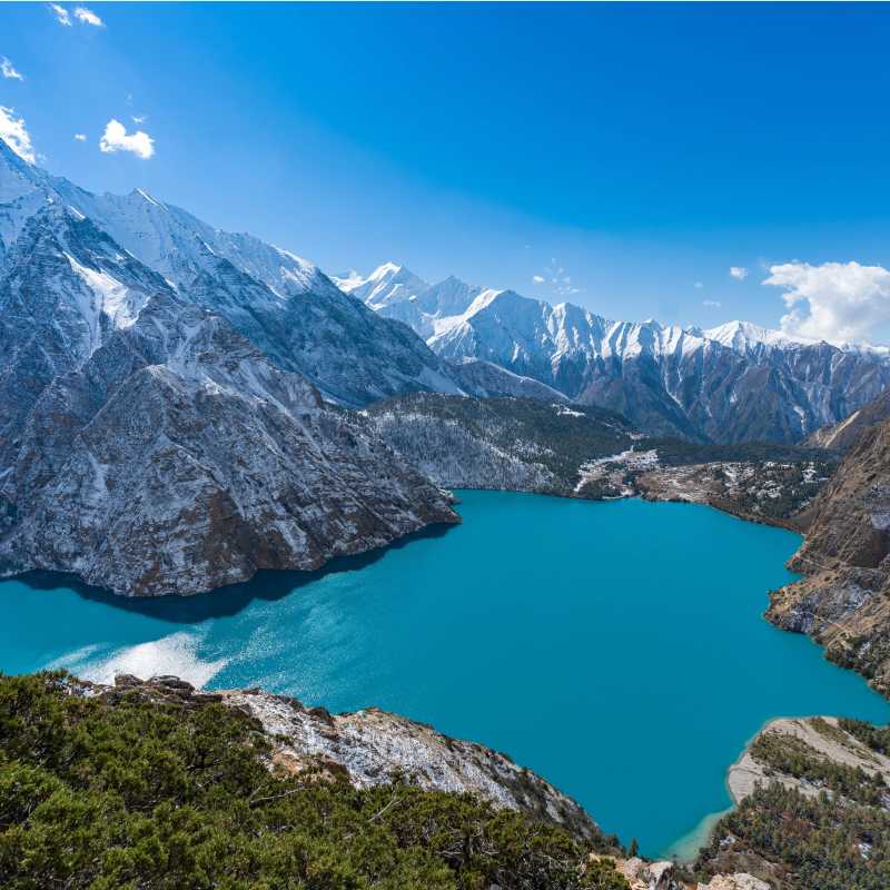 Phoksumdo Lake, Dolpo region, Nepal