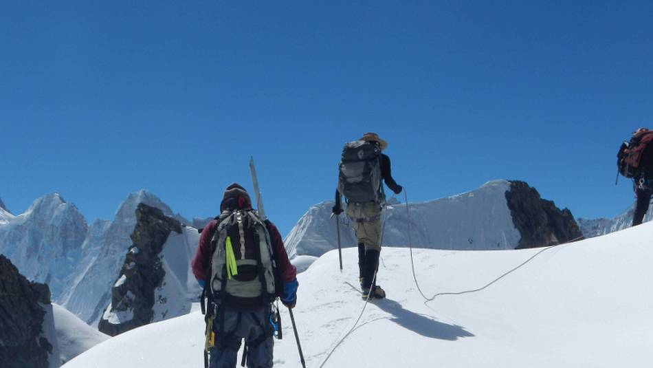 Ascending in perfect conditions in the Karakoram, Pakistan | Tim Macartney-Snape