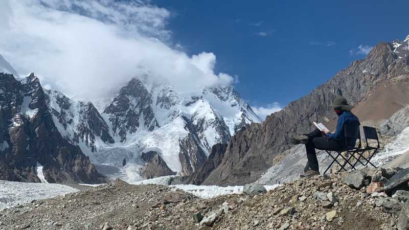 Taking time out to enjoy the magical Karakoram views | Soren Kruse Ledet