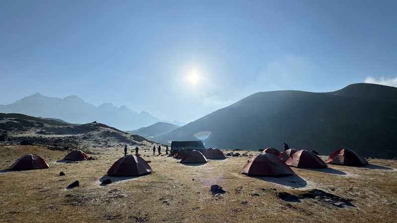 Sikkim camp | Margie Thomas