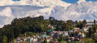 Darjeeling, with Kanchenjunga in the background