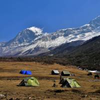 Views from Dzongri towards the Kanchenjunga range