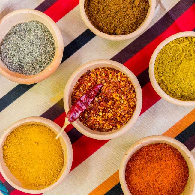 Colourful Sri Lankan spices | Richard I'Anson