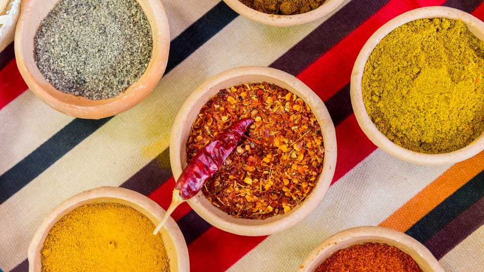 Colourful Sri Lankan spices | Richard I'Anson