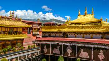 The Jokhang Temple in Lhasa, Tibet
