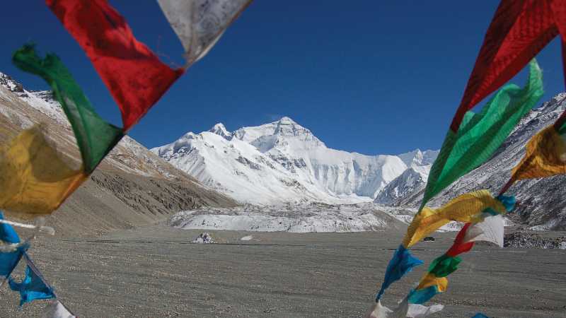Mt Everest's majestic north face, Chomolongma viewed from Tibet | G. Craig Holmes