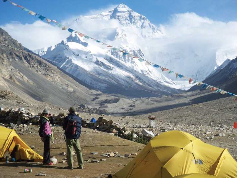 Outstanding views from the camp site | Gavin Turner