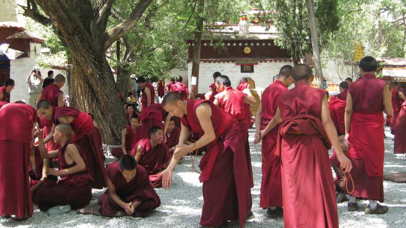 Local Tibetan monks | Hugh Jenkinson