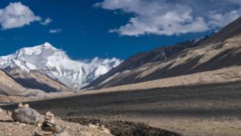 shutterstock_2484108303,Shutterstock Mt Everest from the Tibetan side