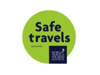 The World Travel and Tourism Council’s Safe Travels stamp means we have adopted a set of global safety and hygiene protocols.