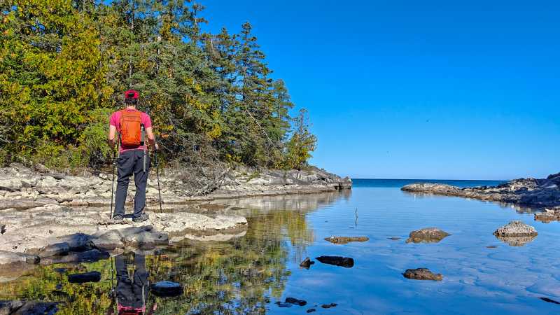 Beautiful rocky shoreline along the Bruce Trail | Pete Heck