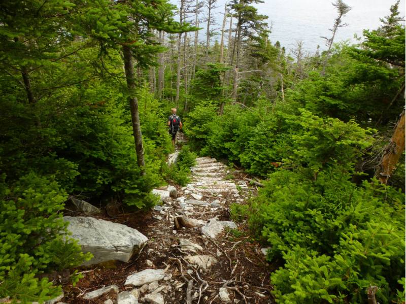 Hiking over diverse and often rugged terrain | Caroline Mongrain