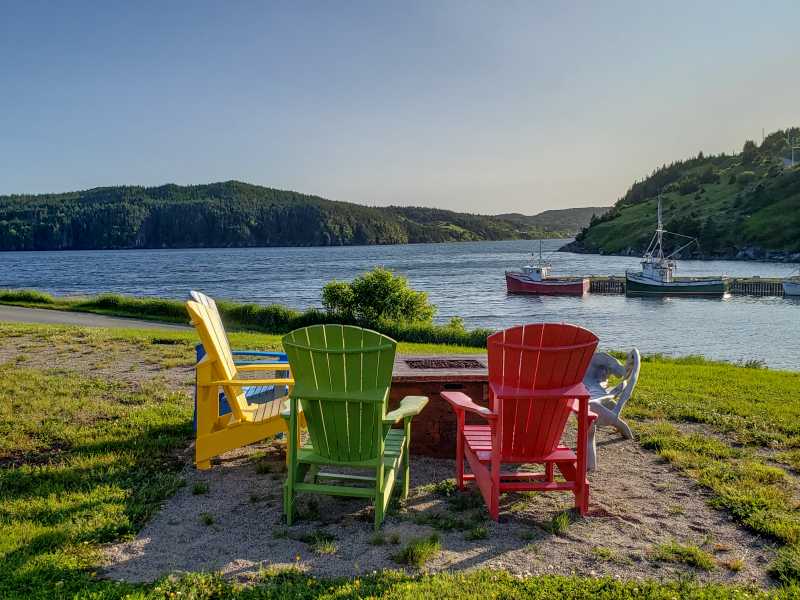 Sit back, relax, and enjoy the view from a charming B&B. | Sherry Ott