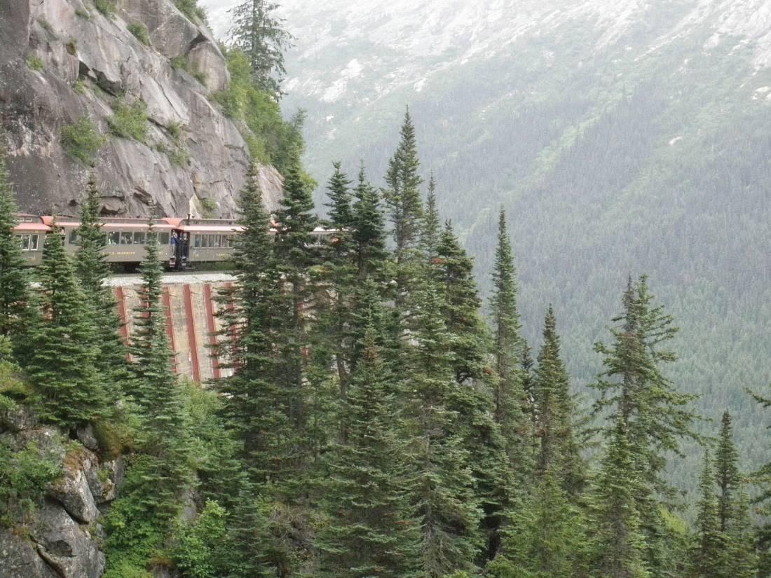 Yukon Train on the White Pass |  <i>Nathalie Gauthier</i>