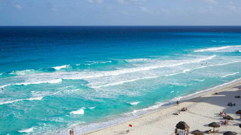 Known for it's white beaches and turquoise waters, Cancun is the perfect place for a break