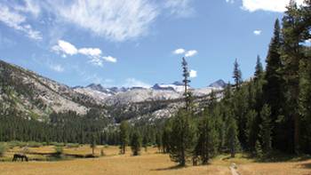 Beautiful natural surroundings on the John Muir trail, California,Ken Harris Beautiful natural surroundings on the John Muir trail, California