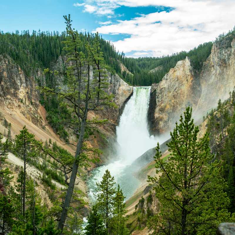 The grand canyon of Yellowstone National Park, Wyoming | ©VisittheUSA.com