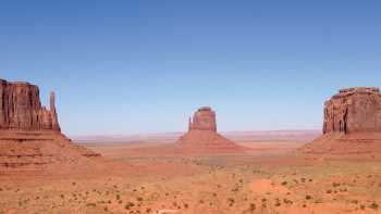 Monument Valley,Nathaniel Wynne Sandstone buttes of Monument Valley at the Arizona-Utah state line