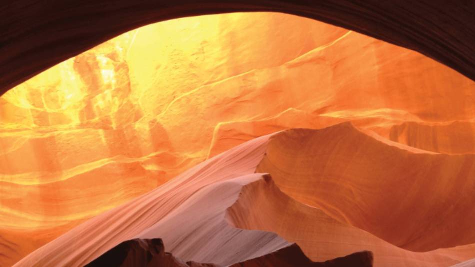 Mountain sunrise at Antelope Canyon, Arizona | Nathaniel Wynne