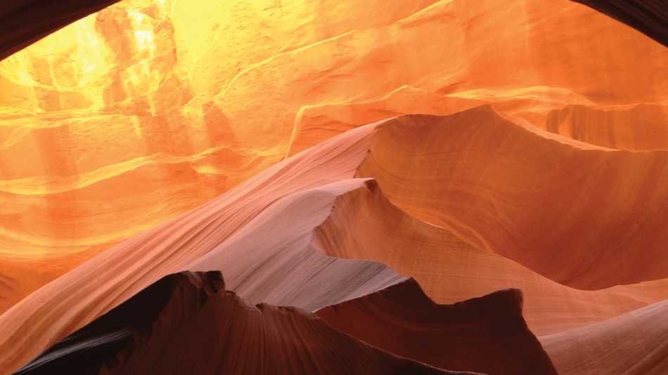 Mountain sunrise at Antelope Canyon, Arizona | Nathaniel Wynne