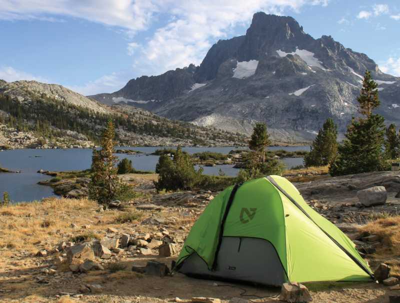 Ultimate camp scenery, just over Donohue Pass, California | Ken Harris