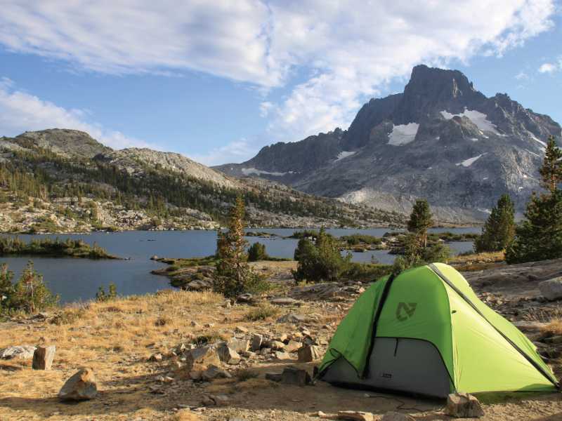Ultimate camp scenery, just over Donohue Pass, California | Ken Harris