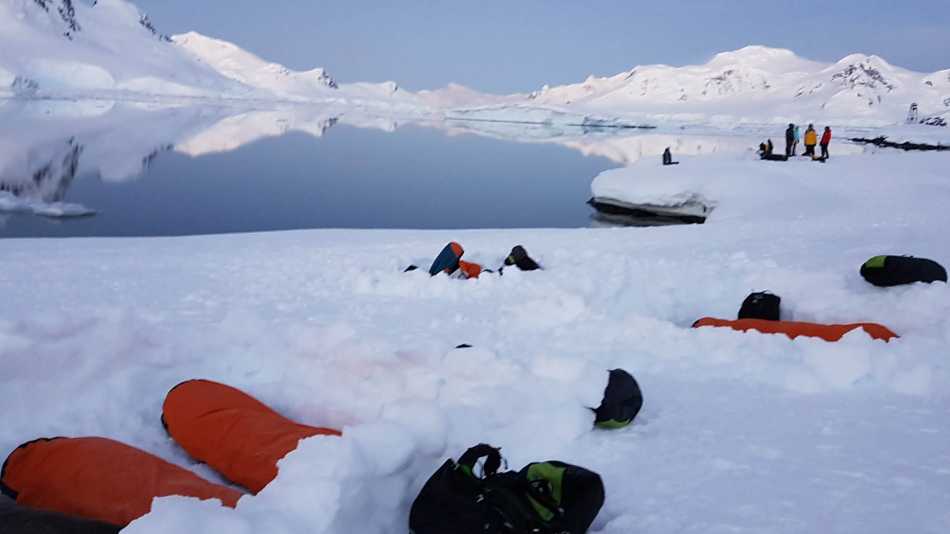 Camping near Stony Point, Antarctica | Julian Bourse