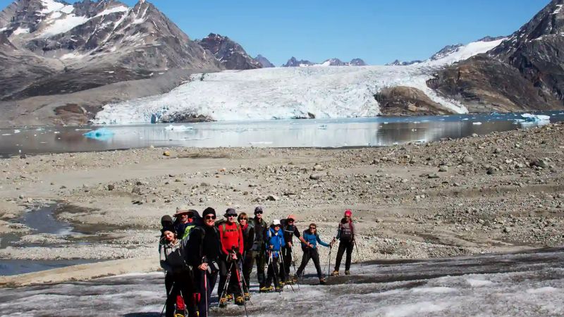 Hiking in the Ammassalik fjord system Greenland - Beyond the Fjords: Greenland with Eric Larsen, Greenland
