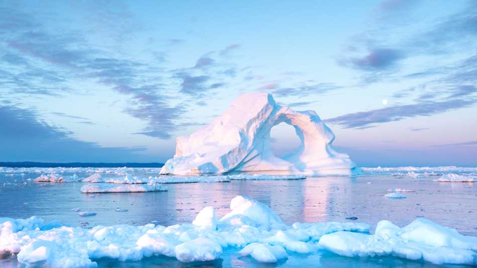 Iceberg in Disko Bay, Greenland